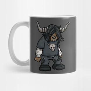 Gothic Scottish Cow Mug